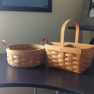 Lof Of Two Longaberger Baskets